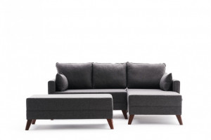 Coltar Extensibil Bella Soft Mini Antracit - Img 6