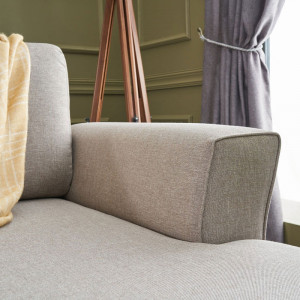 Coltar extensibil Versatile PWF-0536 material textil crem 300x202x78cm - Img 5