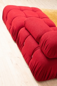 Colțar modular Bubble Rosu 288x190x75 cm - Img 6