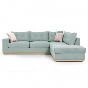 Coltar Stanga Boston Ciel - Crem - Natural 280x225x95 cm - Img 2