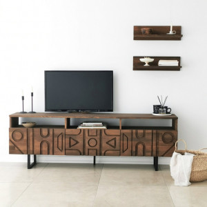 Comoda TV Aristo - Walnut - Img 4