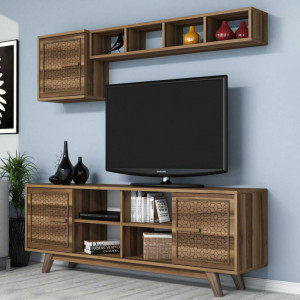 Comoda TV Ayla - Walnut - Img 3