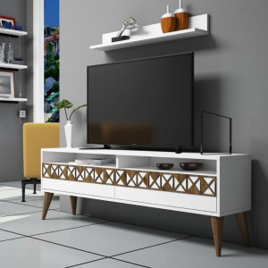 Comoda TV Line - Alb