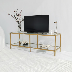 Comoda TV Salvador, Model Basic, 130x45x40 cm, Stejar - Img 6