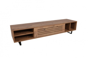 Comoda TV Salvador, Model Safir, 160x35x40 cm, Pin atlantic - Img 10