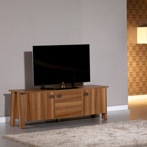 Comoda TV Salvador, Model Story, 144x50x45 cm, Maro - Img 1