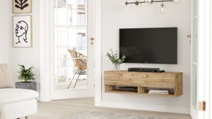 Consola TV Fr13 Verde 100x29.1x31.6 cm - Img 3