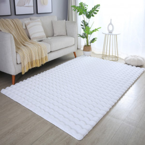Covor Ambiance V1 Alb 120 x 170cm - Img 3