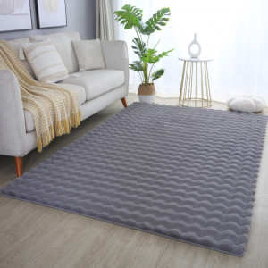 Covor Ambiance V1 Gri 120 x 170cm - Img 1