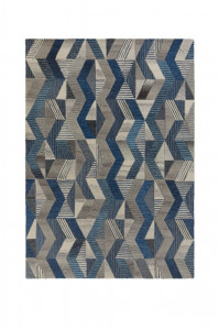 Covor Asher Albastru 120X170 cm, Flair Rugs - Img 2