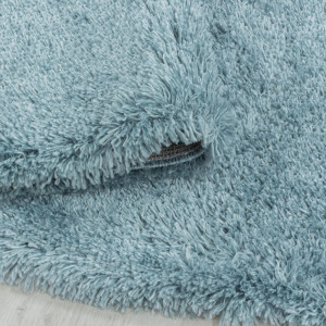 Covor Fluffy Albastru 120x120 cm - Img 3