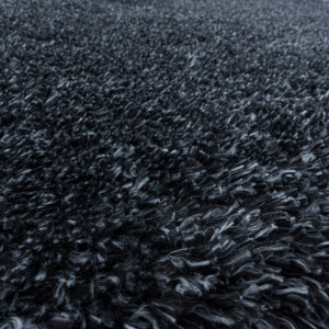 Covor Fluffy Antracit 160x160 cm - Img 4