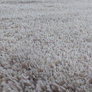 Covor Fluffy Bej 200x200 cm - Img 4