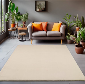 Covor Luxy V1 Crem 120 x 170cm - Img 1