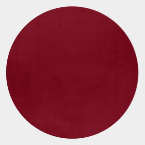 Covor Pouffy V1 Rosu 120 x 120cm - Img 2