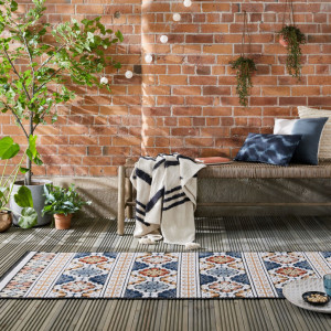 Covor traversă Aster Outdoor Bleumarin 80X230 cm, Flair Rugs - Img 1