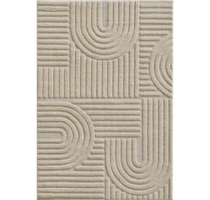 Covor VivaDeco Art V1, 140 x 200 cm, Bej, 100% Polipropilena, Fir 8 mm, 1900 g/mp, OEKO-TEX Standard 100 - Img 8