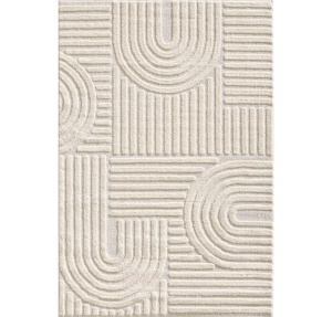 Covor VivaDeco Art V1, 280 x 370 cm, Crem, 100% Polipropilena, Fir 8 mm, 1900 g/mp, OEKO-TEX Standard 100 - Img 2