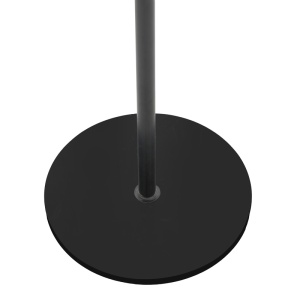 Cuier Fori, negru, 30x30x173 cm - Img 3