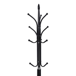 Cuier Keleste, negru, 37x37x175 cm - Img 2