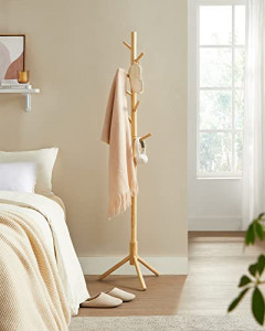 Cuier tip pom Model Lopez, Natur, 47x47x175 cm - Img 3