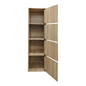 Dulap Gabino, stejar sonoma, 40x39x158 cm - Img 3