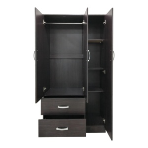 Dulap haine Lego, wenge, 90x42x180 cm - Img 3