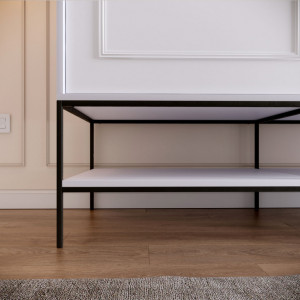 Dulap haine Model Martin, Alb, 150x57x200 cm - Img 6
