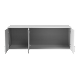 Dulap haine Royal, alb, 150x58x53 cm - Img 3