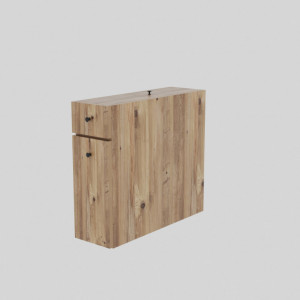 Dulap multifunctional Model Calencia, Stejar, 19x60x55 cm - Img 3