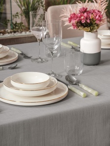 Fata de Masa Model Plain 160 Grey - Img 2