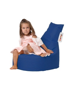 Fotoliu de Grădină tip Bean Bag Model Baton, Albastru - Img 6