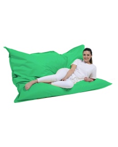 Fotoliu de Grădină tip Bean Bag Model Giant Pillow 140x180, Verde - Img 3