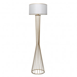 Lampadar AYD-3077 Alb Auriu - Img 2