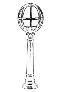 Lampadar de exterior M6BOP Negru 100x30 cm - Img 2