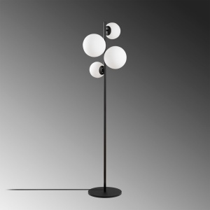 Lampadar Fazli Negru 33x33x162 cm - Img 4