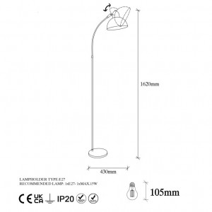 Lampadar Varzan - 10850 Vintage - Img 7