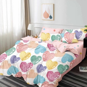 Lenjerie Bubble Heart 6 Piese (Finet)
