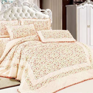 Lenjerie cu Broderie si Volanase Blossom Dream , 4 Piese (Finet) - Img 3