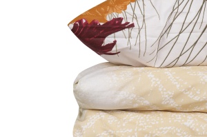 Lenjerie de pat 1 Persoana Model Çalıkuşu Brown - Img 3