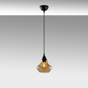 Lustra Gold Auriu 17x17x111 cm - Img 6