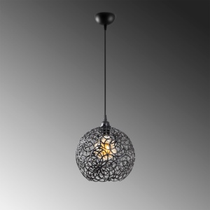 Lustra Hay Negru 25x25x126 cm - Img 4