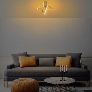 Lustra Likma Auriu 41x16x25 cm - Img 2