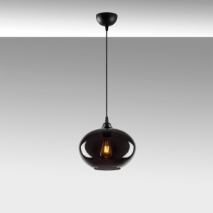 Lustra Smoked Gri 27x27x120 cm - Img 7