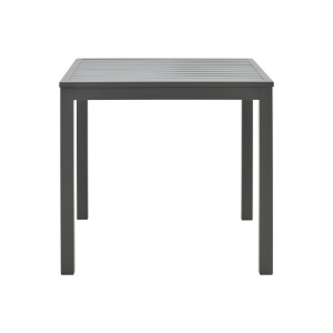 Masă de exterior din aluminiu Model Kliton, Antracit, 45x45x41 cm - Img 2