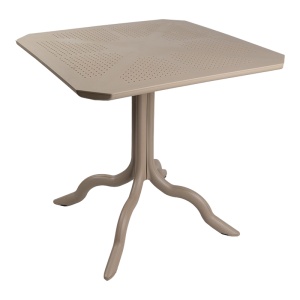 Masa de Gradina Model Icon, Cappuccino, 80x80x74.5 cm - Img 1