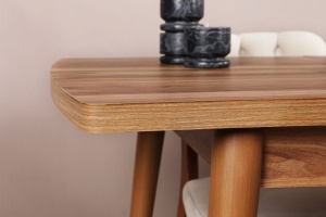 Masa Extensibila Model Samara, 130-160x80x79 cm, Nuc - Img 13