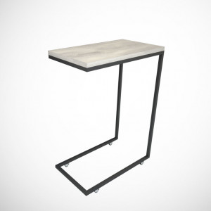 Masuta de Cafea Model Caspian, 46x26x62 cm, Stejar deschis - Img 5