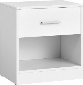 Noptiera Model Koch, Alb, 39x27.6x41cm - Img 3