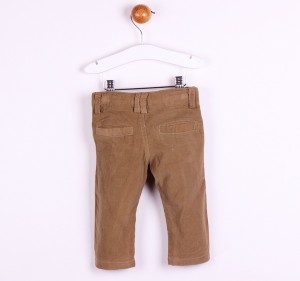 Pantaloni bebe velur captusiti Newness - Img 2